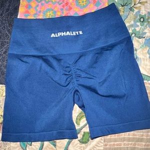 Alphalete amplifiy victory blue shorts trade with @simmonsamber551